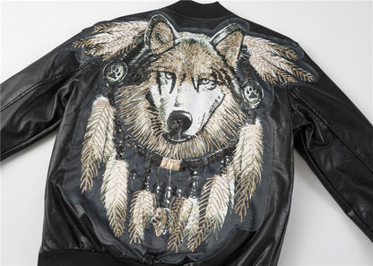 NEW-PP Leather Jacket