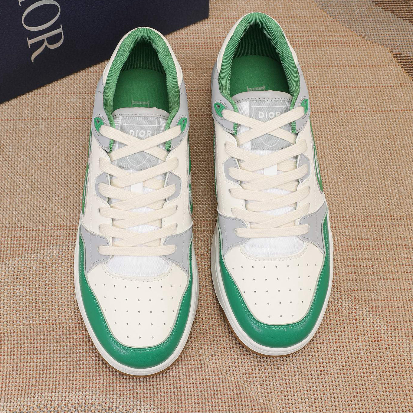 D**R Luxury Leather Casual Sneakers | Designer Unisex Shoes