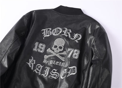 NEW-PP Leather Jacket