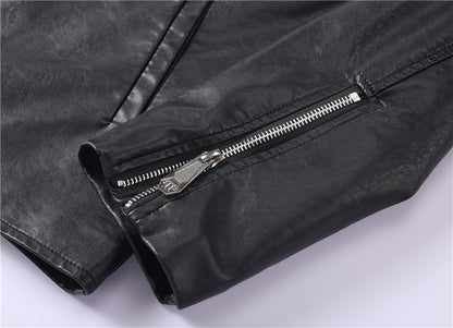 NEW-PP Leather Jacket