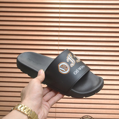 New-OFF Leather slippers