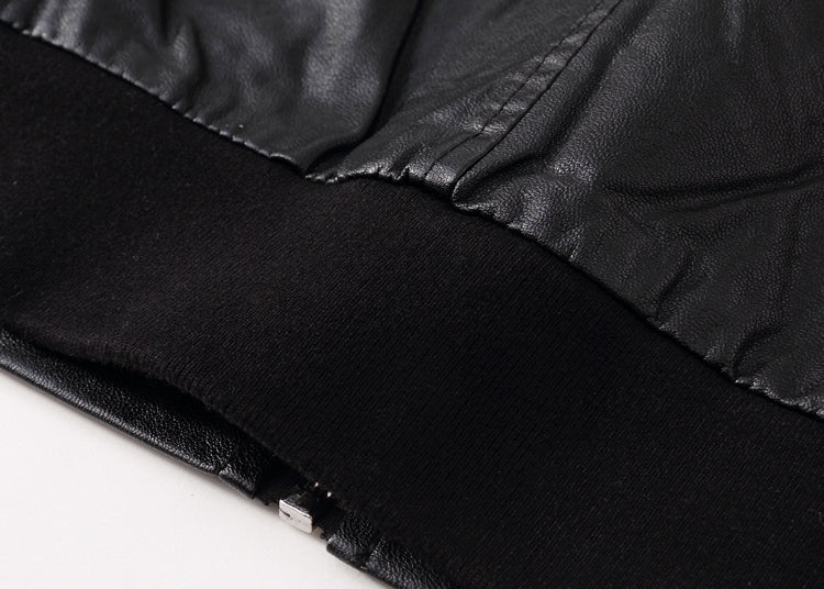 NEW-PP Leather Jacket