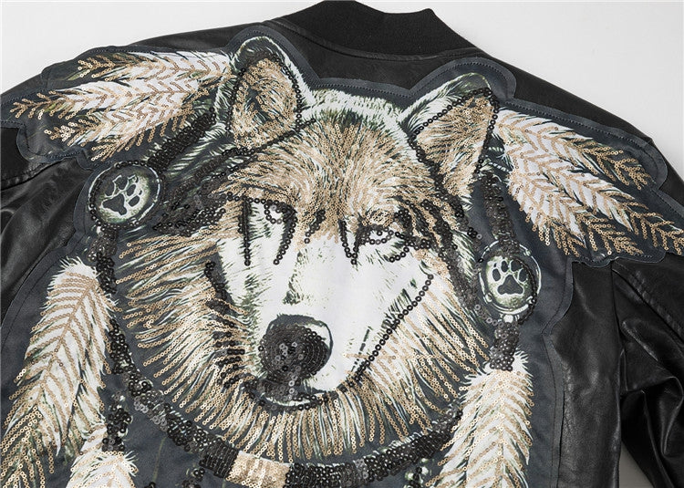 NEW-PP Leather Jacket