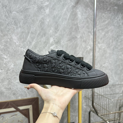 D**R Luxury Leather Casual Sneakers | Designer Unisex Shoes