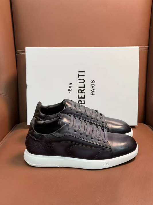 BER**TI Luxury Leather Shoes