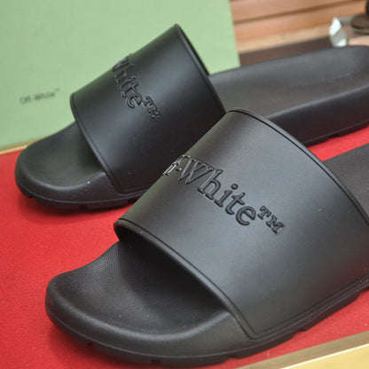 New-OFF Leather slippers