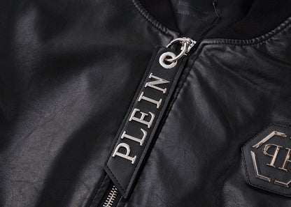 NEW-PP Leather Jacket