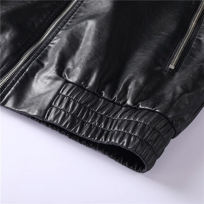 NEW-PP Leather Jacket