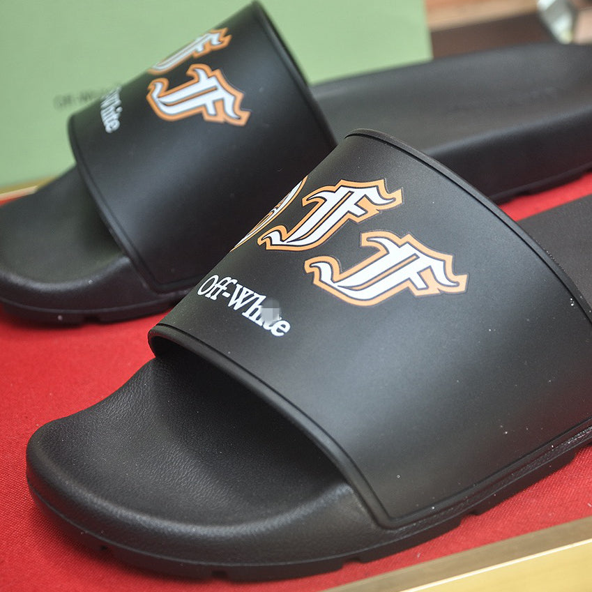 New-OFF Leather slippers