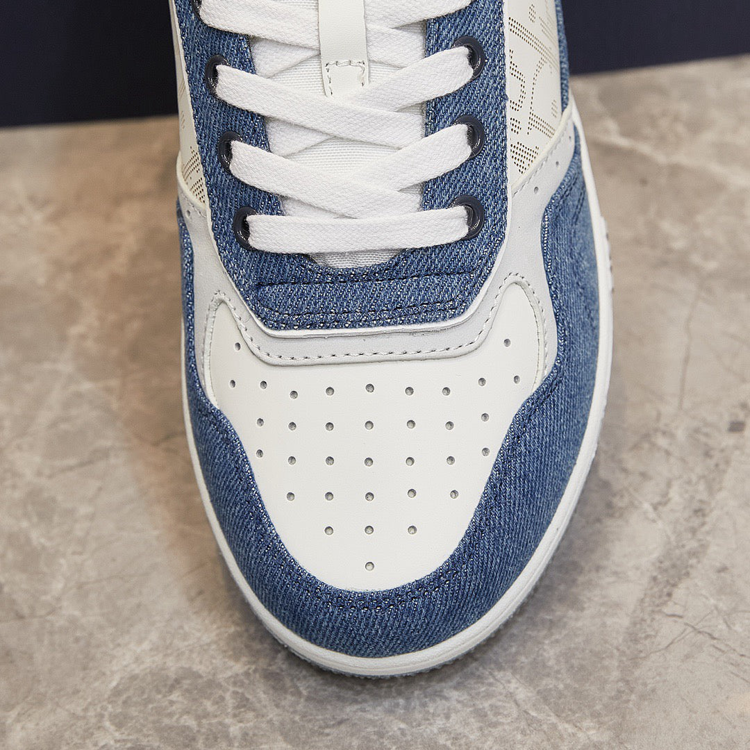 D**R Luxury Leather Casual Sneakers | Designer Unisex Shoes