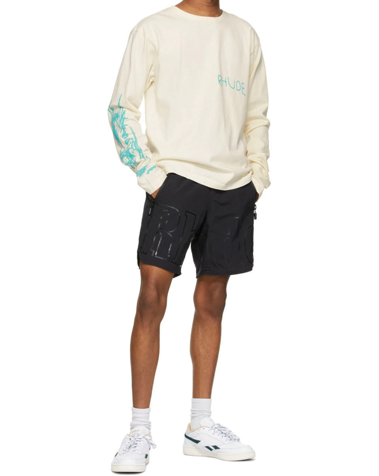 New-RHUDE  print shorts