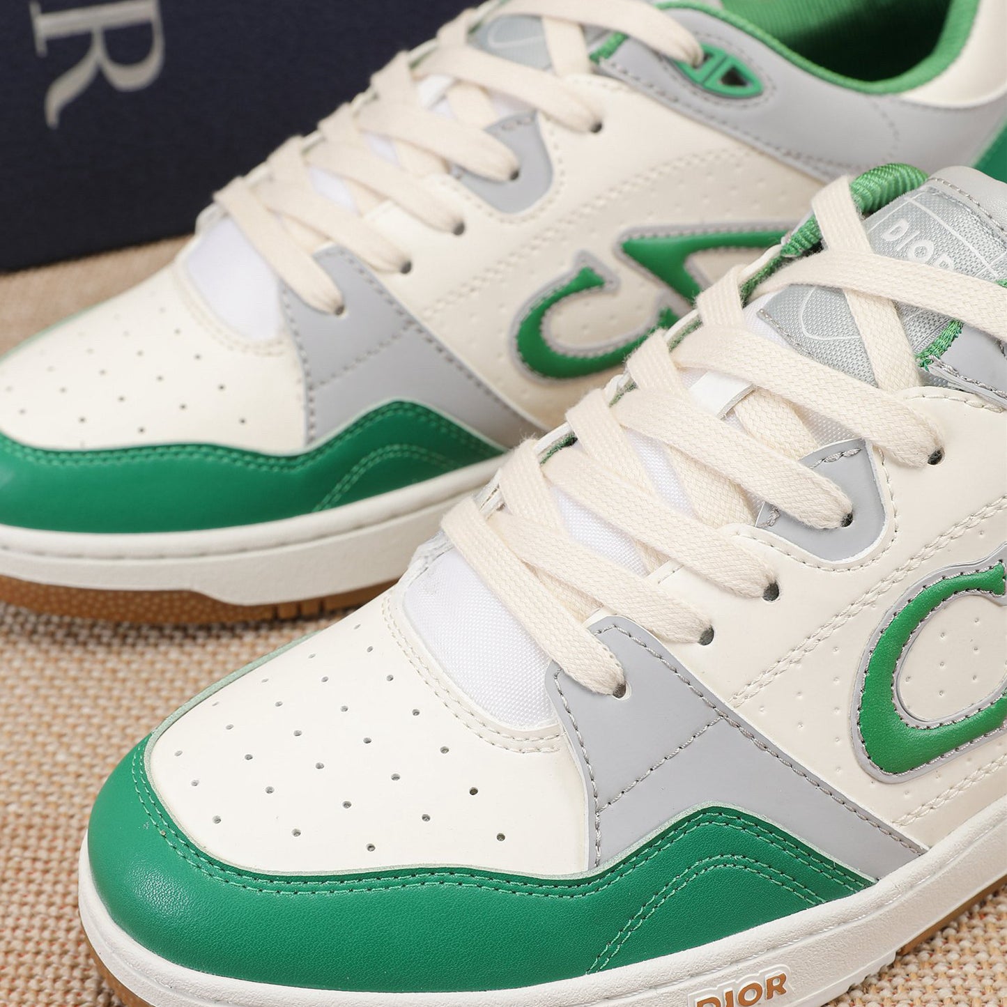 D**R Luxury Leather Casual Sneakers | Designer Unisex Shoes