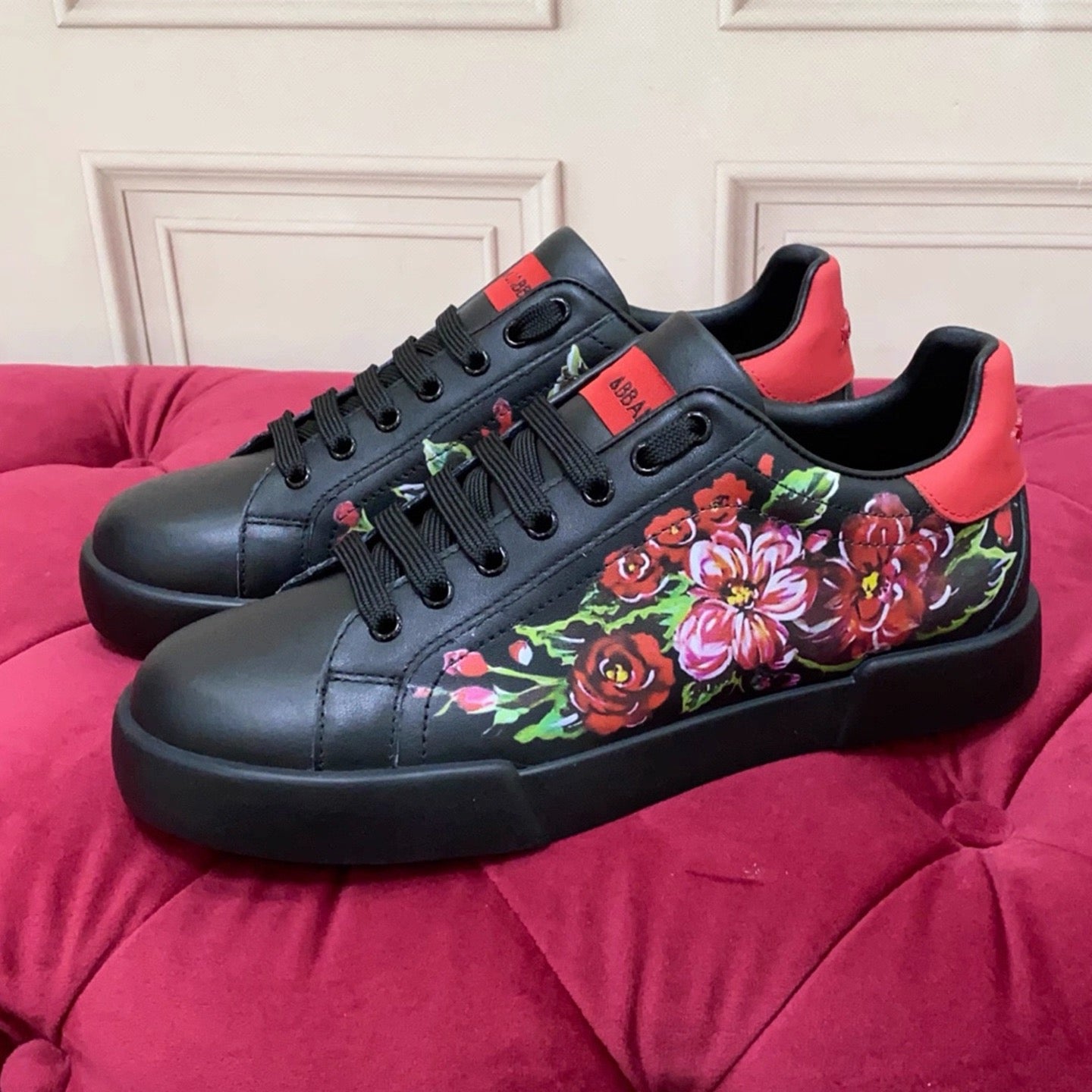 D*G 2026 Luxury Genuine Leather Casual Sneakers - Italian Designer Unisex Shoes