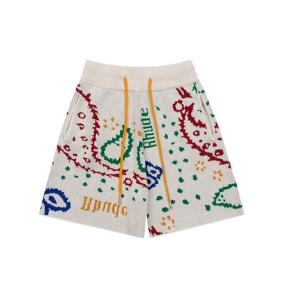 New - RHUDE Paisley Shorts