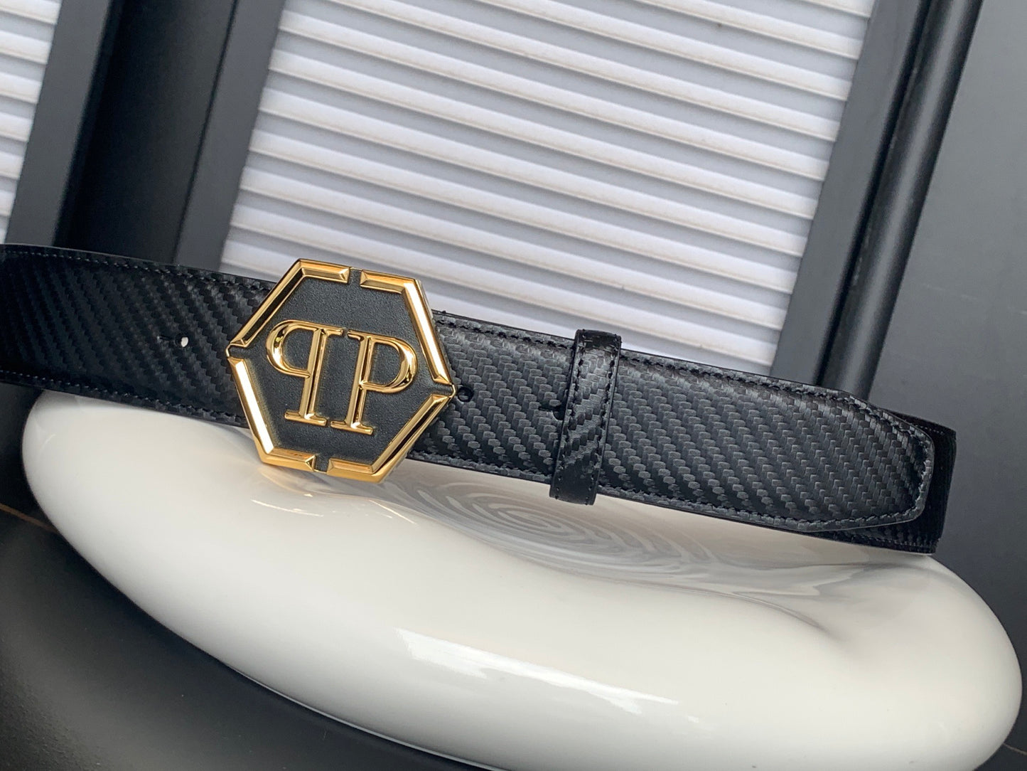 SOLA-PP leather belt