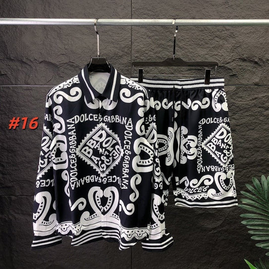 NEW-D*G T-shirt Shorts Set