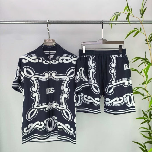 NEW-D*G T-shirt Shorts Set