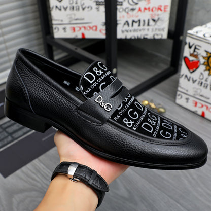 D*G 2026 Luxury Genuine Leather Casual Sneakers - Italian Designer Unisex Shoes