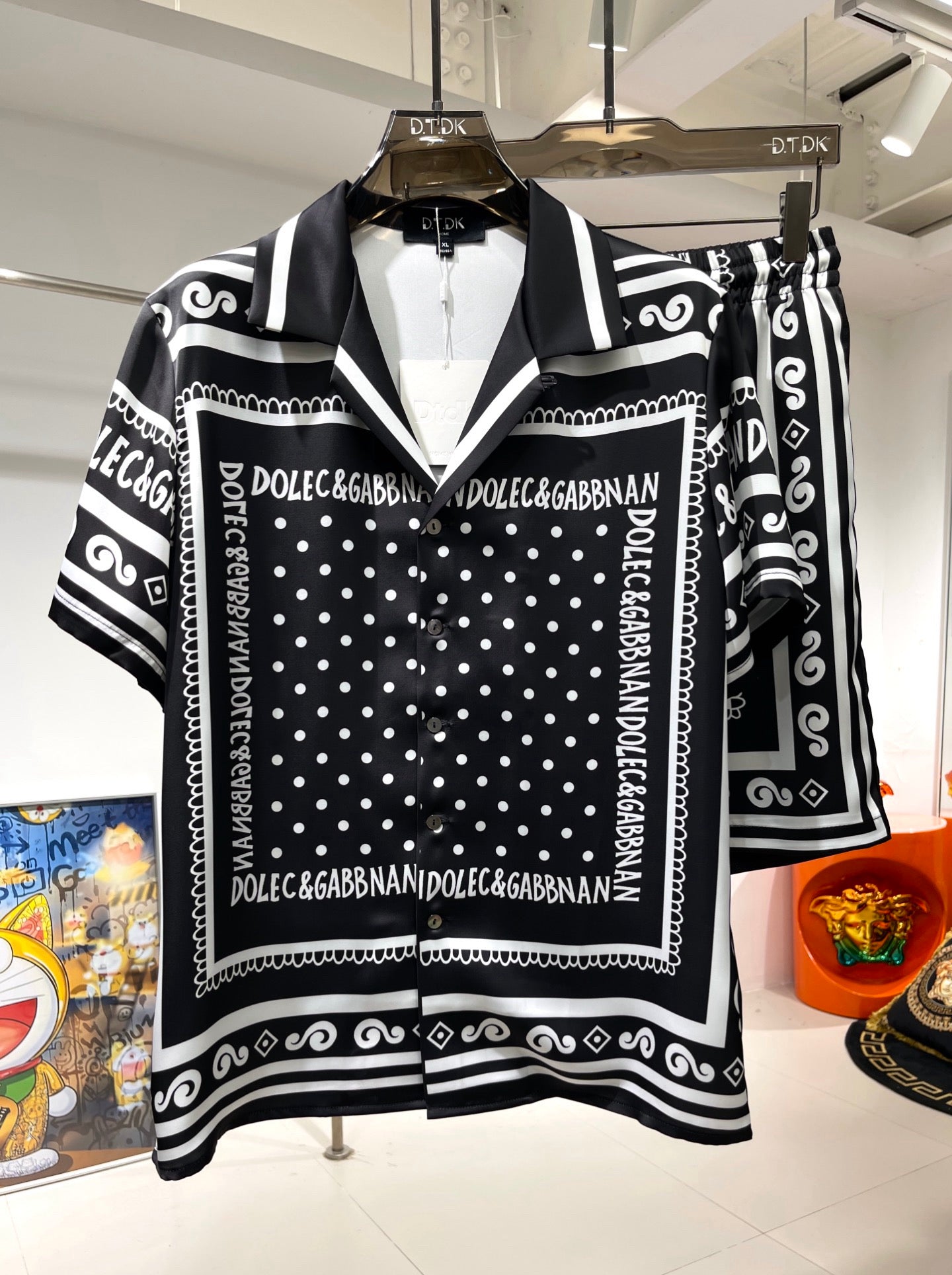 NEW-D*G T-shirt Shorts Set