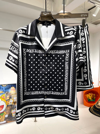 NEW-D*G T-shirt Shorts Set