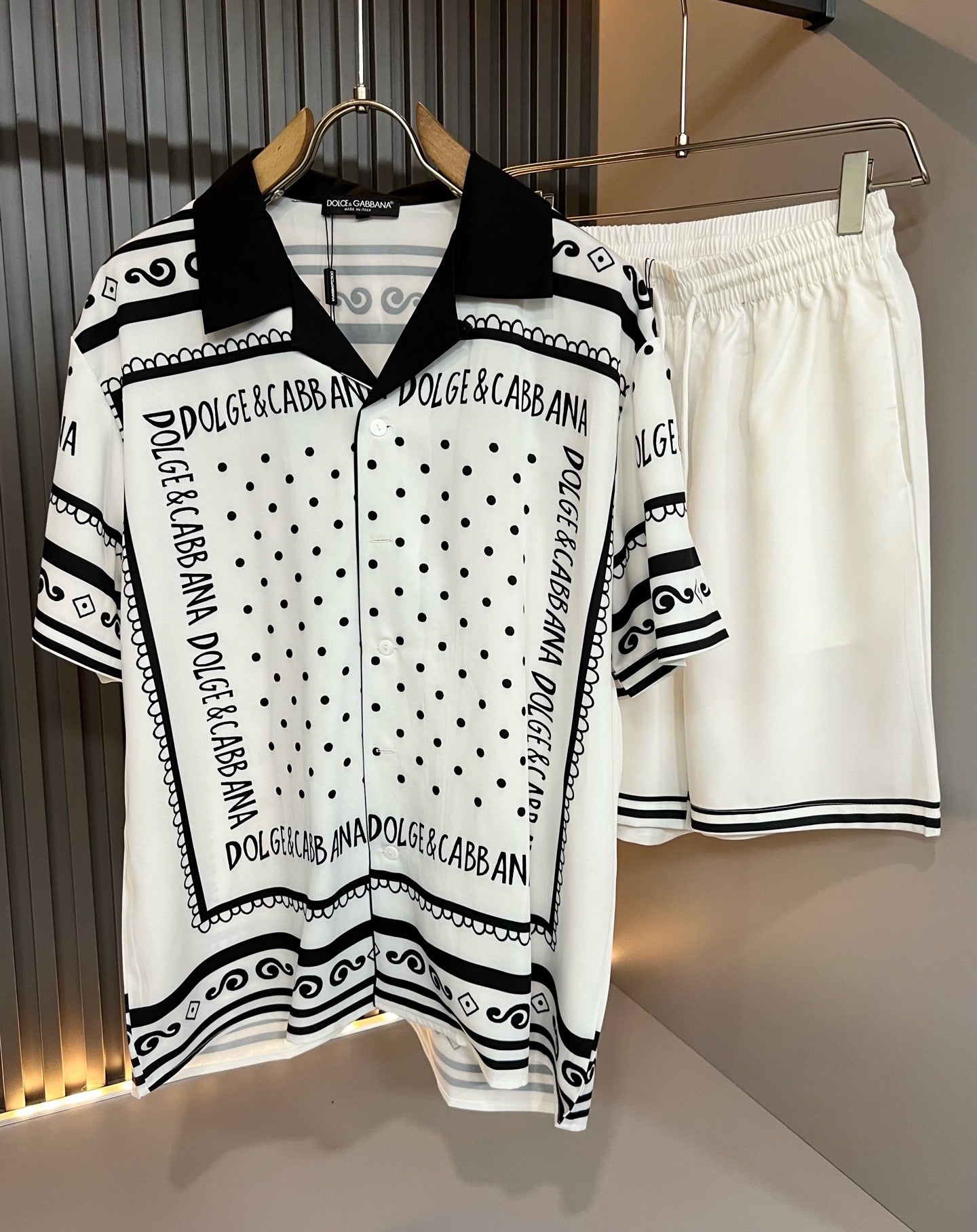NEW-D*G T-shirt Shorts Set