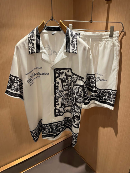 NEW-D*G T-shirt Shorts Set