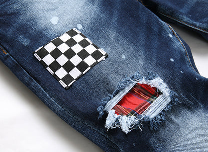 NEW-Blue skinny club jeans