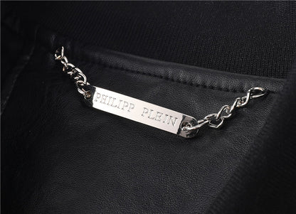 NEW-PP Leather Jacket