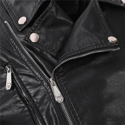 NEW-PP Leather Jacket
