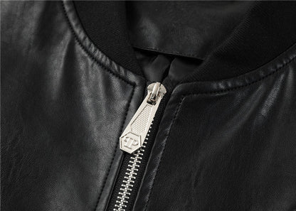 NEW-PP Leather Jacket
