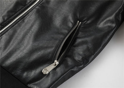 NEW-PP Leather Jacket